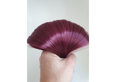 Extensions de cheveux couleur prune