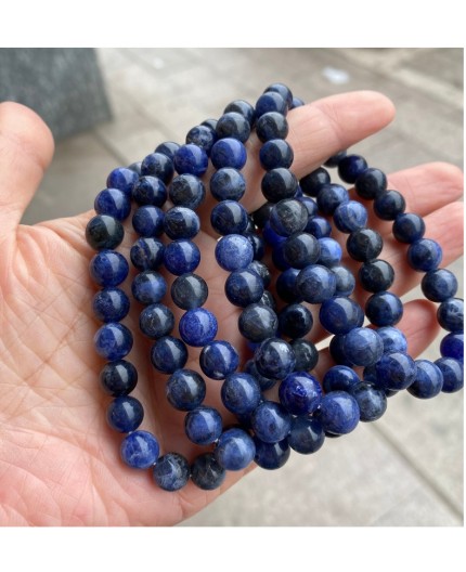 Bracelet pierre naturelle Sodalite Logique et sérénité Bracelet pierre naturelle Sodalite Logique et sérénité